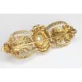 brosa victorian revival. perle. gold plated. atelier central-european